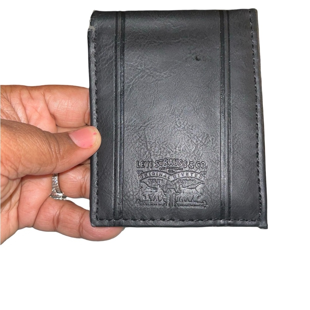 Levi's Black Leather Wallet
